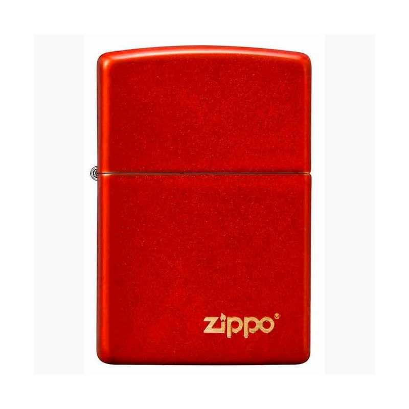 ZIPPO - Encendedor Zippo Metallic Red Matte Lasered Rojo ZP49475ZL