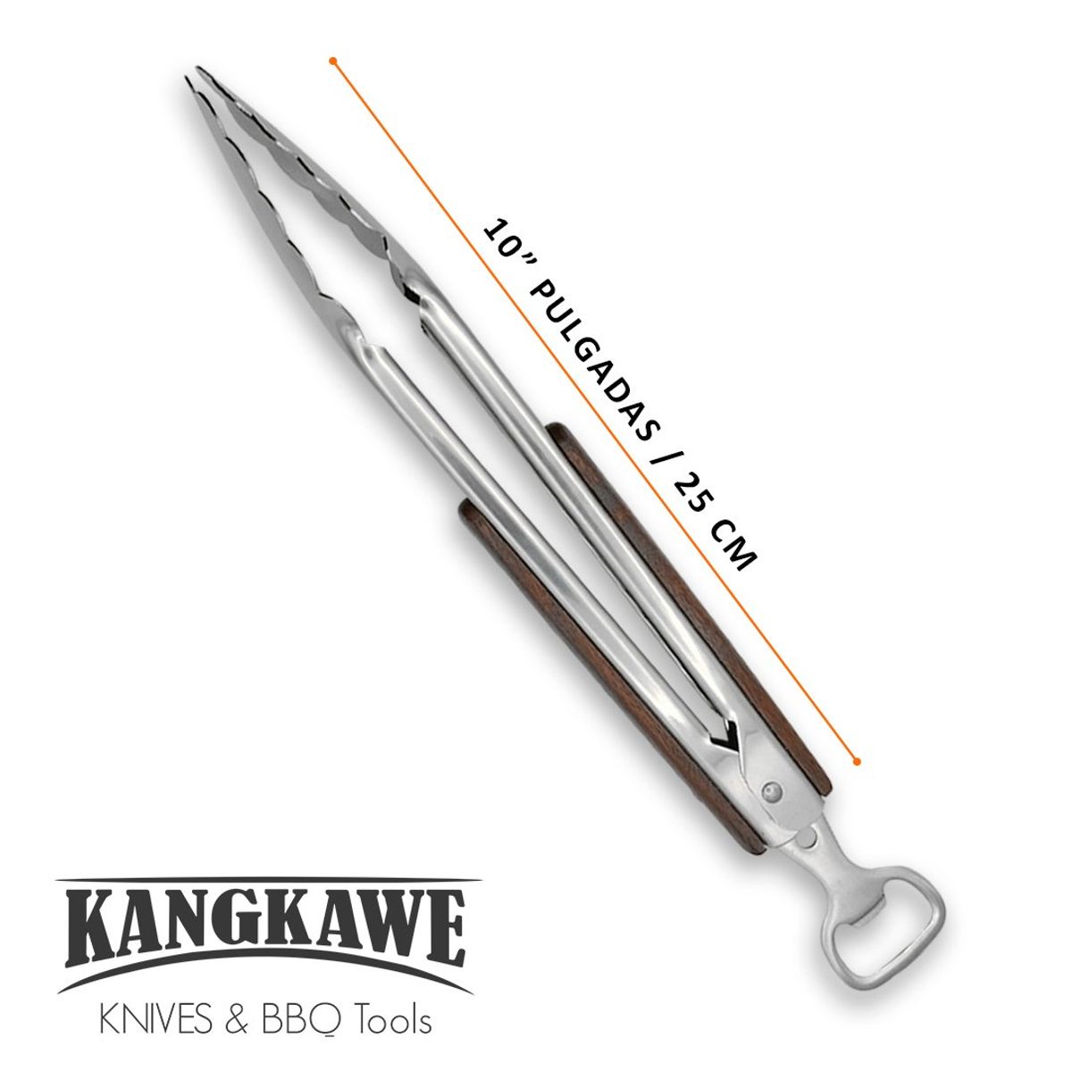 KANGKAWE - TENAZA PARRILLERA CON DESTAPADOR