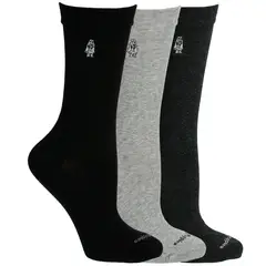 HUSH PUPPIES - Calcetín Mujer Pack Nontight Negro