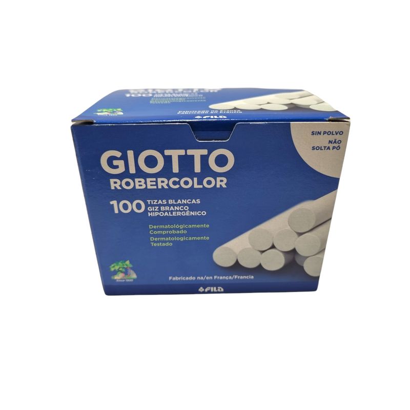 GIOTTO - Caja 100 Tizas Blancas Giotto