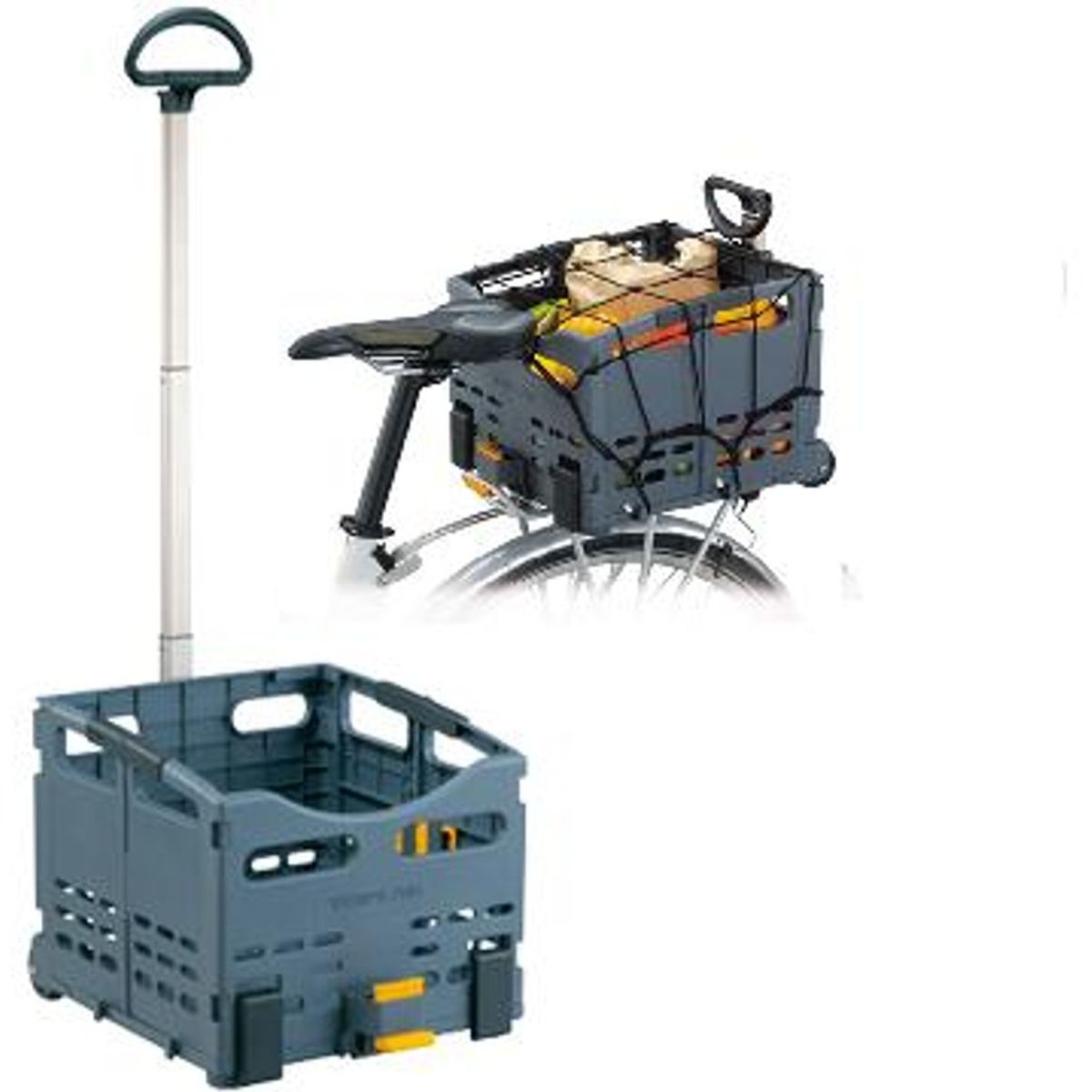 TOPEAK - Canasto Topeak Trasero Carro Mango Ruedas Trolley Tote MTX