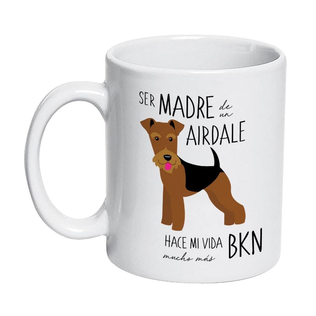 PETFY - Tazón Cerámico 320cc - Airedale