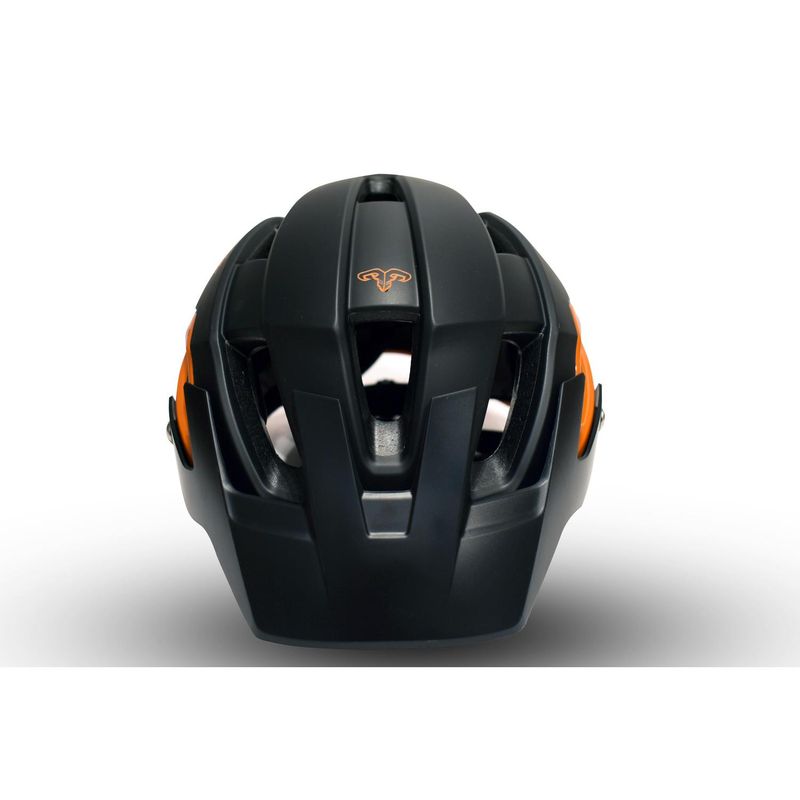 RADICAL MOUNTAIN - Casco Radical Mountain Enduro Super Vent Negro Naranjo L 58-59cm