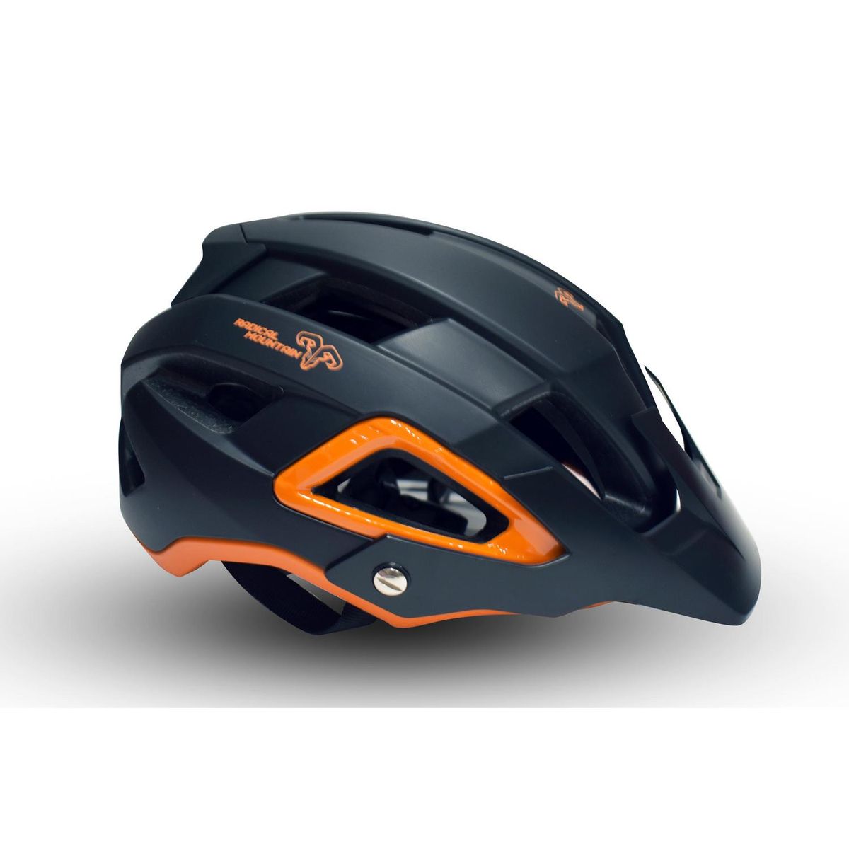 RADICAL MOUNTAIN - Casco Radical Mountain Super Vent Negro Naranjo L 58-62cm