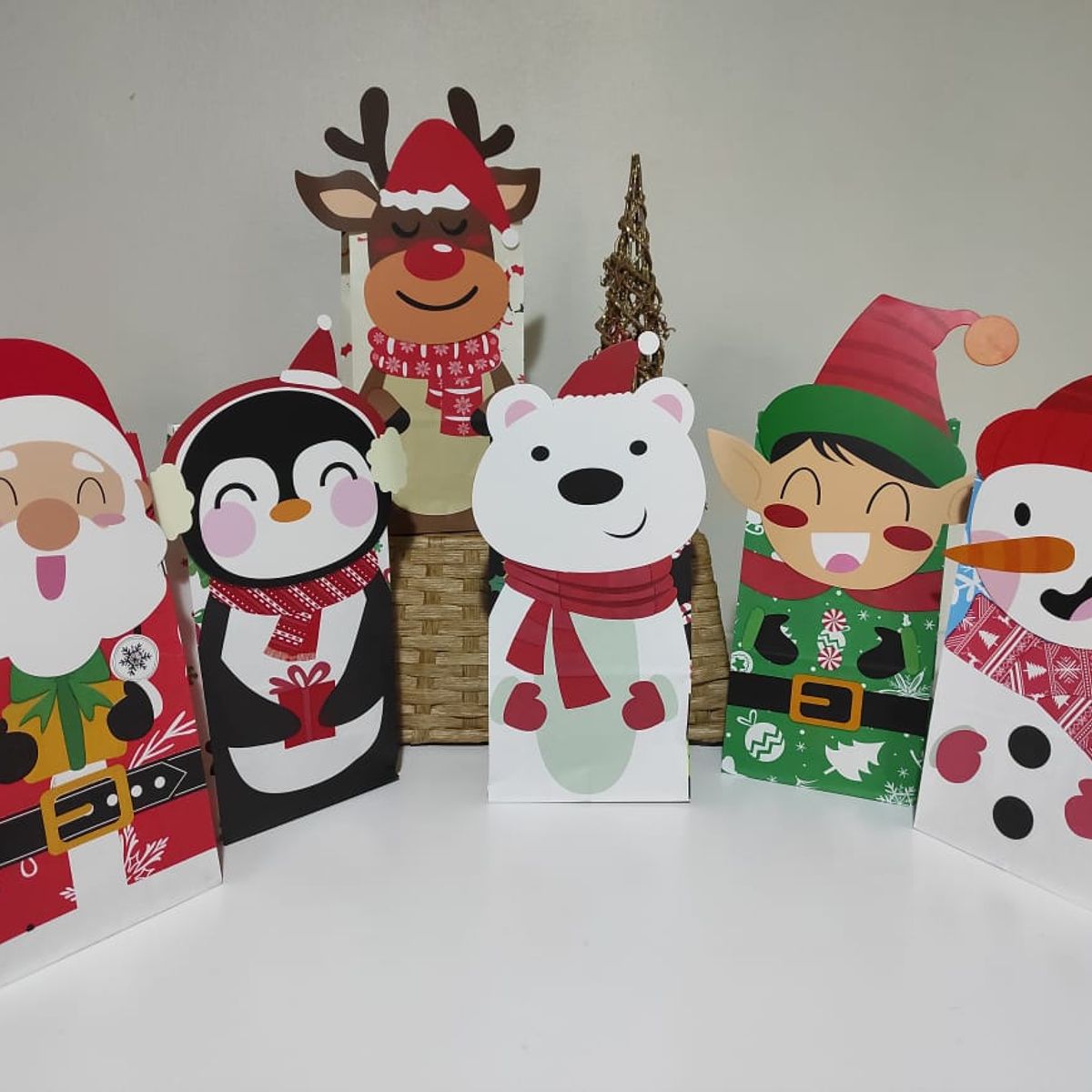 GENERICO - Piezas Decoración de pastel Navidad