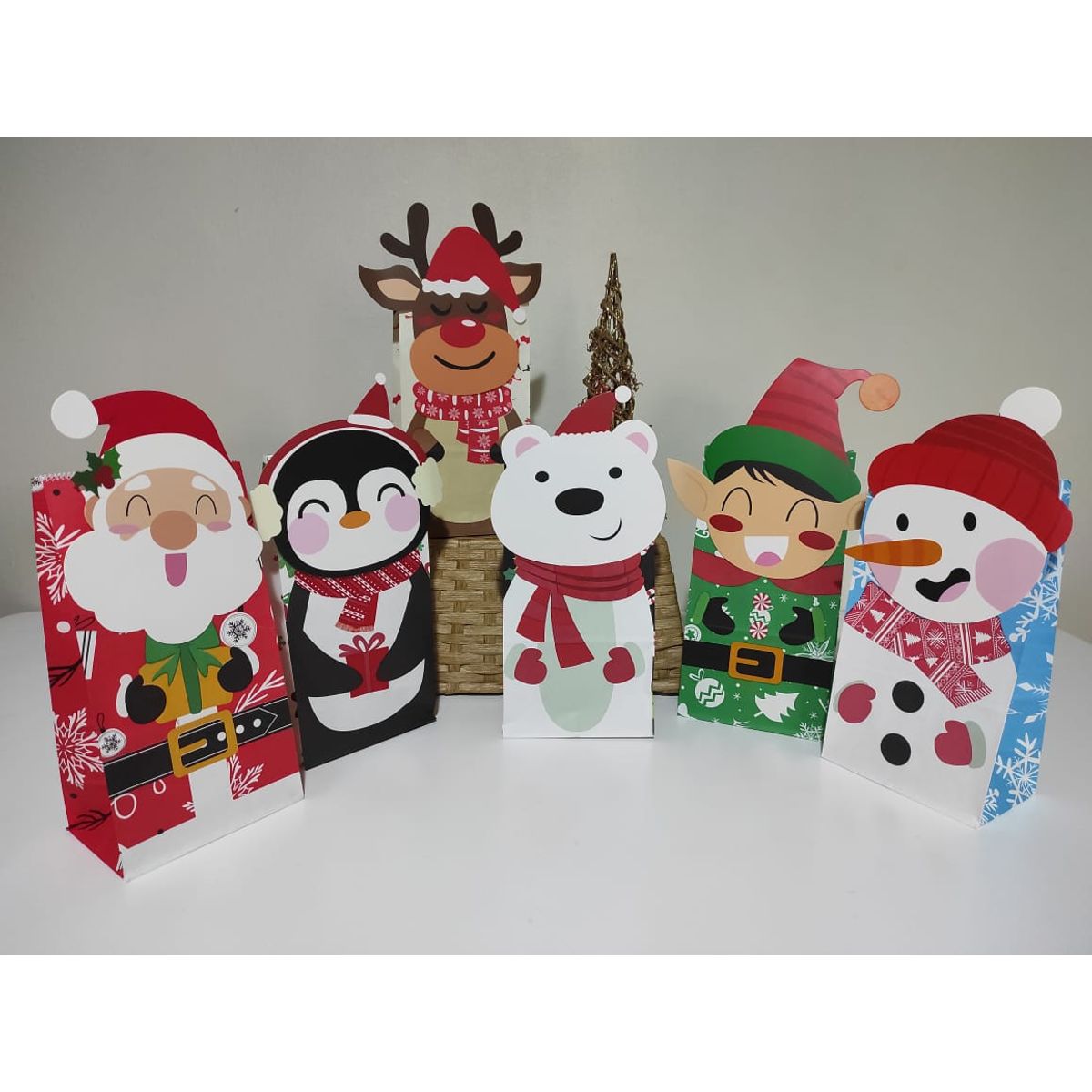 GENERICO - Piezas Decoración de pastel Navidad