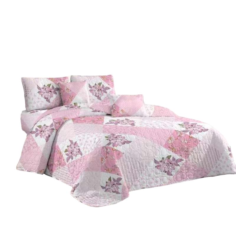 ANGELES DEL HOGAR - Cobertores de Verano Quilt  2 Plaza