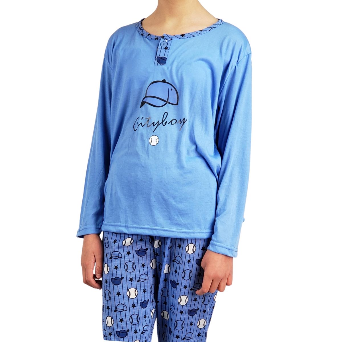 LOOK SHOP - Pijama Niño Verano. Manga Larga. Diseños. 411