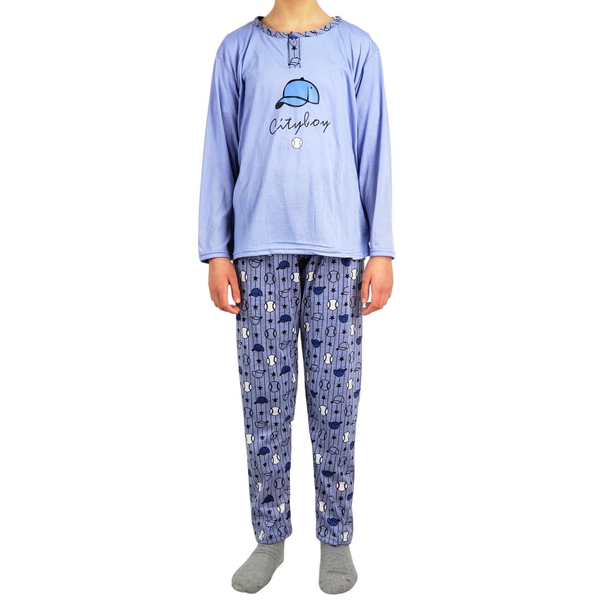 LOOK SHOP - Pijama Niño Verano. Manga Larga. Diseños. 411