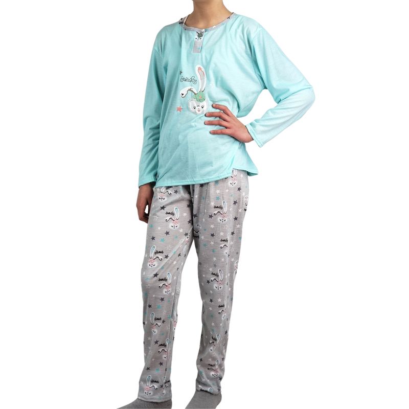 LIKE SHOP - Pijama Niña Verano. Manga Larga. Diseños. Talla  404.
