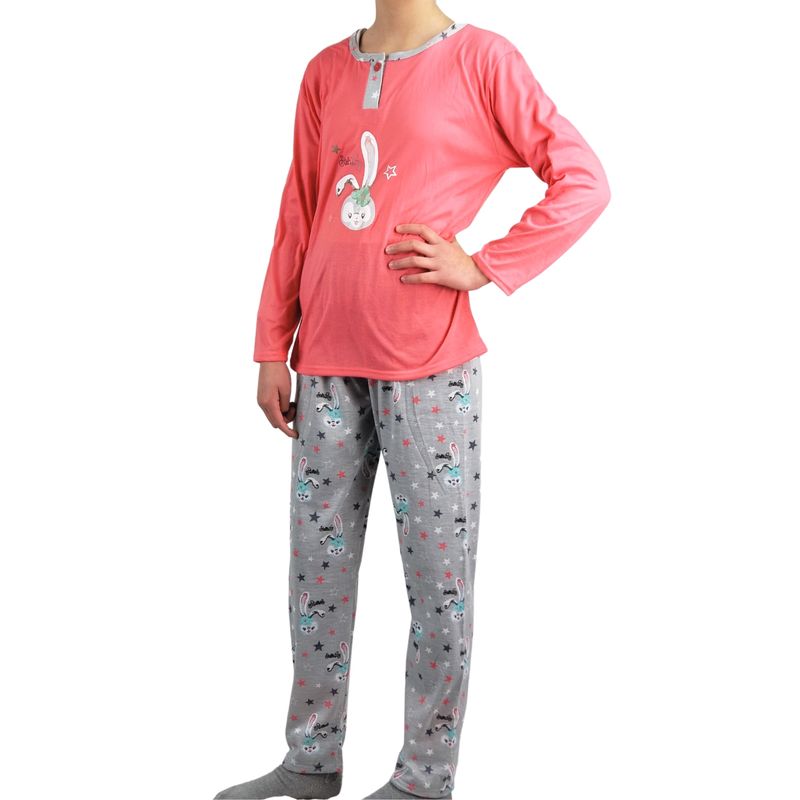 MPROPIA - Pijama Niña Verano. Manga Larga. Diseños. Talla  404.