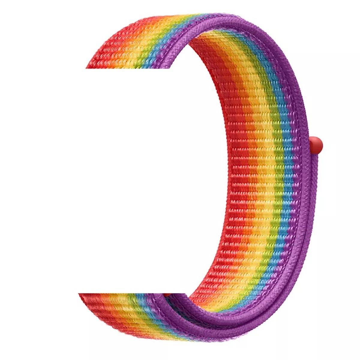 GENERICO - Correa para Apple Watch Nylon Velcro Todas Series Ajustable elástica