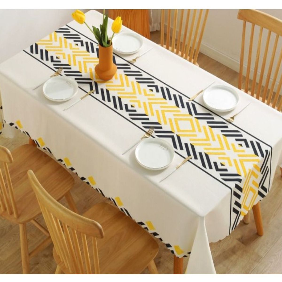 GENERICO - Mantel Antimanchas Egypto 140X 220 Cm Rectangular