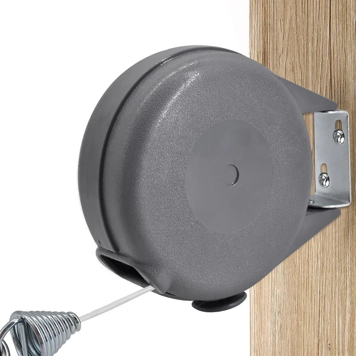 AIZO - AIZO Cuerda Secar 12m Extensible ABSPVC Antideslizante Gris