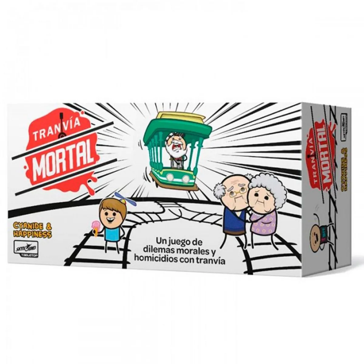 ASMODEE - Tranvía Mortal - Juego De Mesa - Español