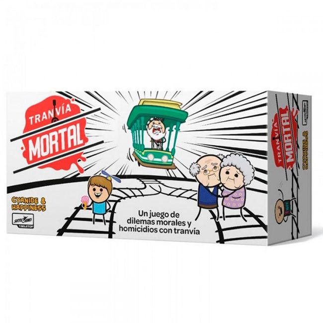 ASMODEE - Tranvía Mortal - Juego De Mesa - Español