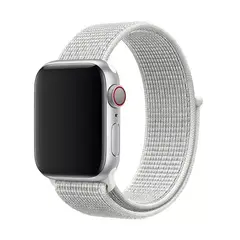 GENERICO - Correa para Apple Watch Nylon Velcro Todas Series Ajustable elástica