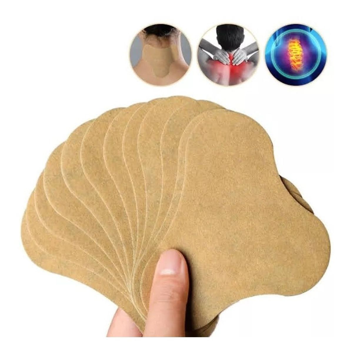 GENERICO - Parches Alivio Del Dolor Cuello Cervical A Base De Hierbas