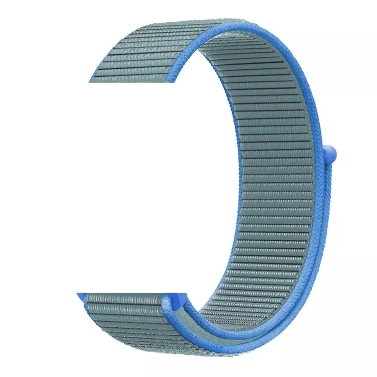 GENERICO - Correa para Apple Watch Nylon Velcro Todas Series Ajustable elástica