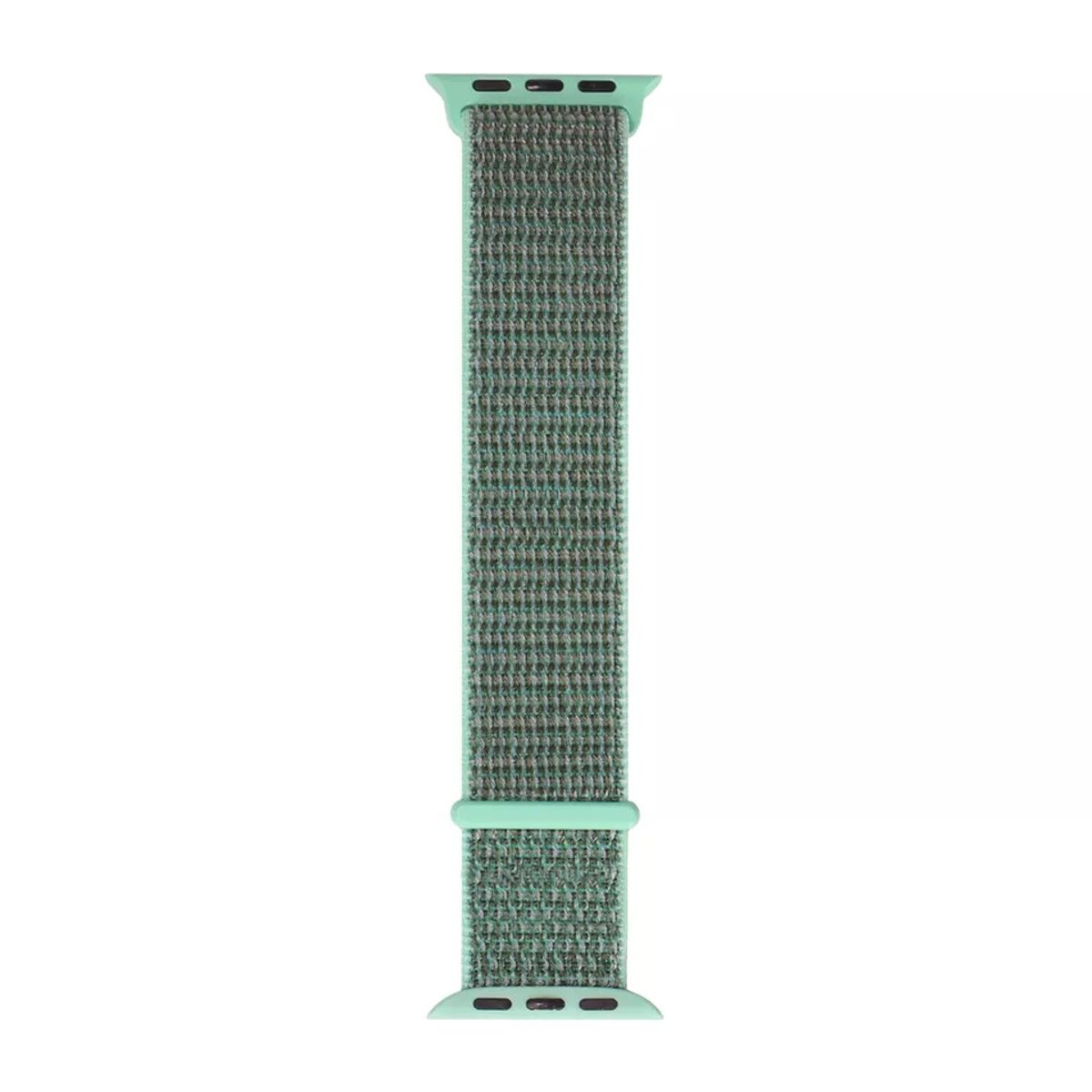 GENERICO - Correa para Apple Watch Nylon Velcro Todas Series Ajustable elástica