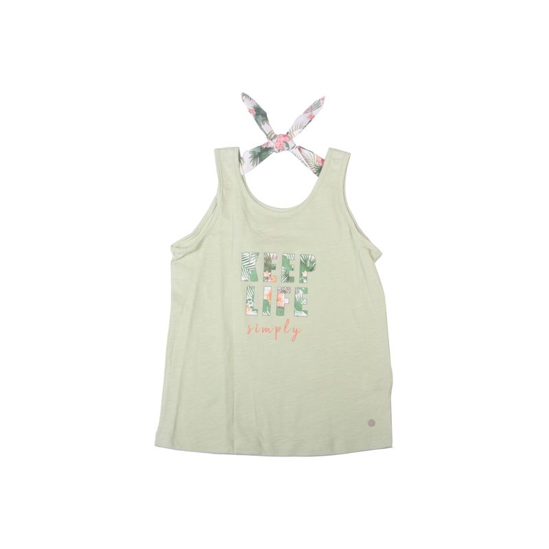 PILLIN - Polera Niña Verde Pillin PILLIN.-