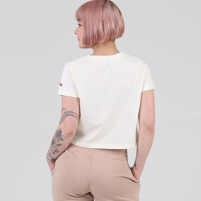 ELLESSE - POLERA NIÑA ELLESSE GEORGETTE CREMA