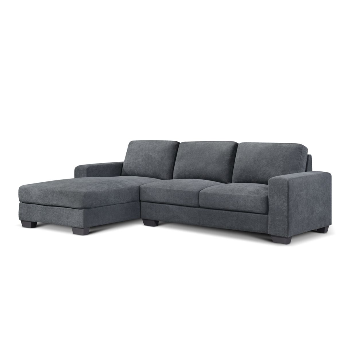 ROSEN - Sofá Seccional Rosen Randall Izquierdo Grafito