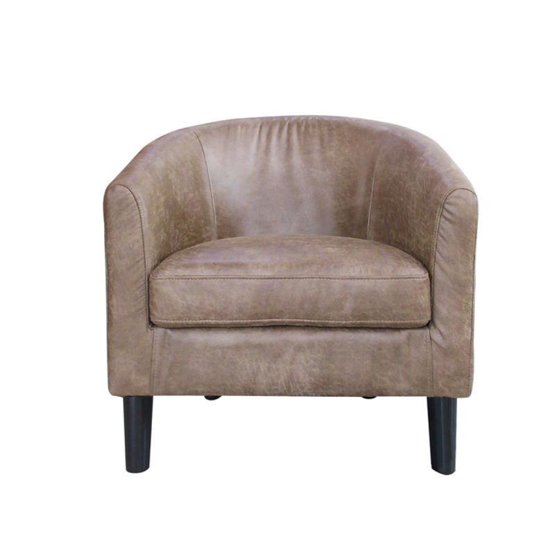 GENERICO - POLTRONA CURVA NEW PALOMINO BROWN