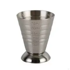 CATALAB - Taza Jigger Medidor Con Escala Jigger Bar Cóctel Bebida
