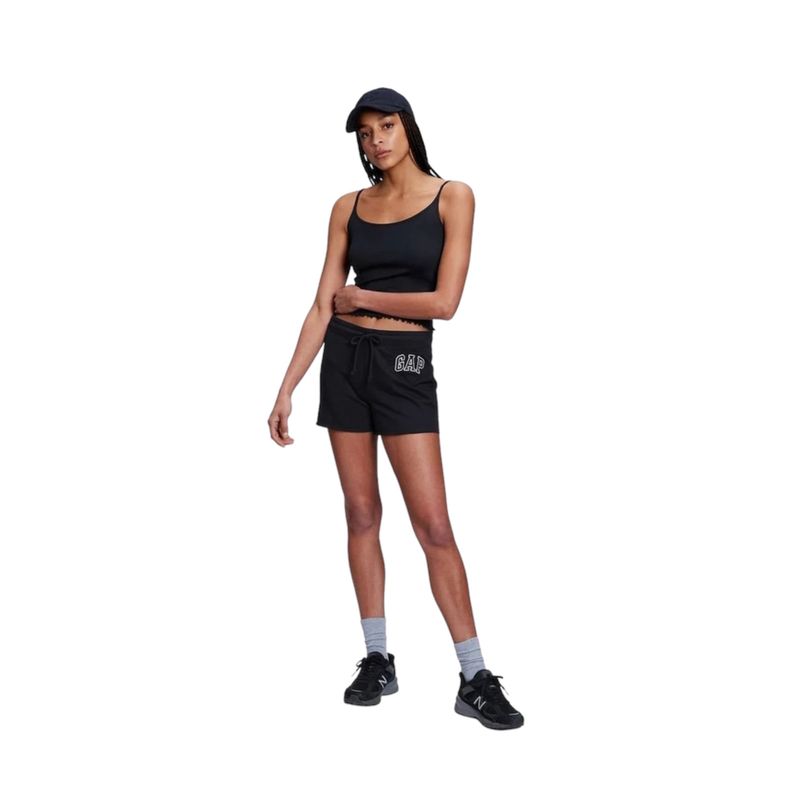 GAP - Short Logo Negro GAP