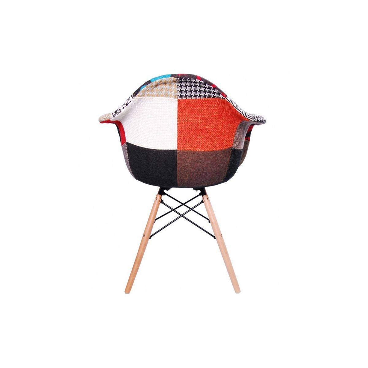 GLOBAL LATIN GROUP - Silla De Diseño Eames Patchwork Color Variado