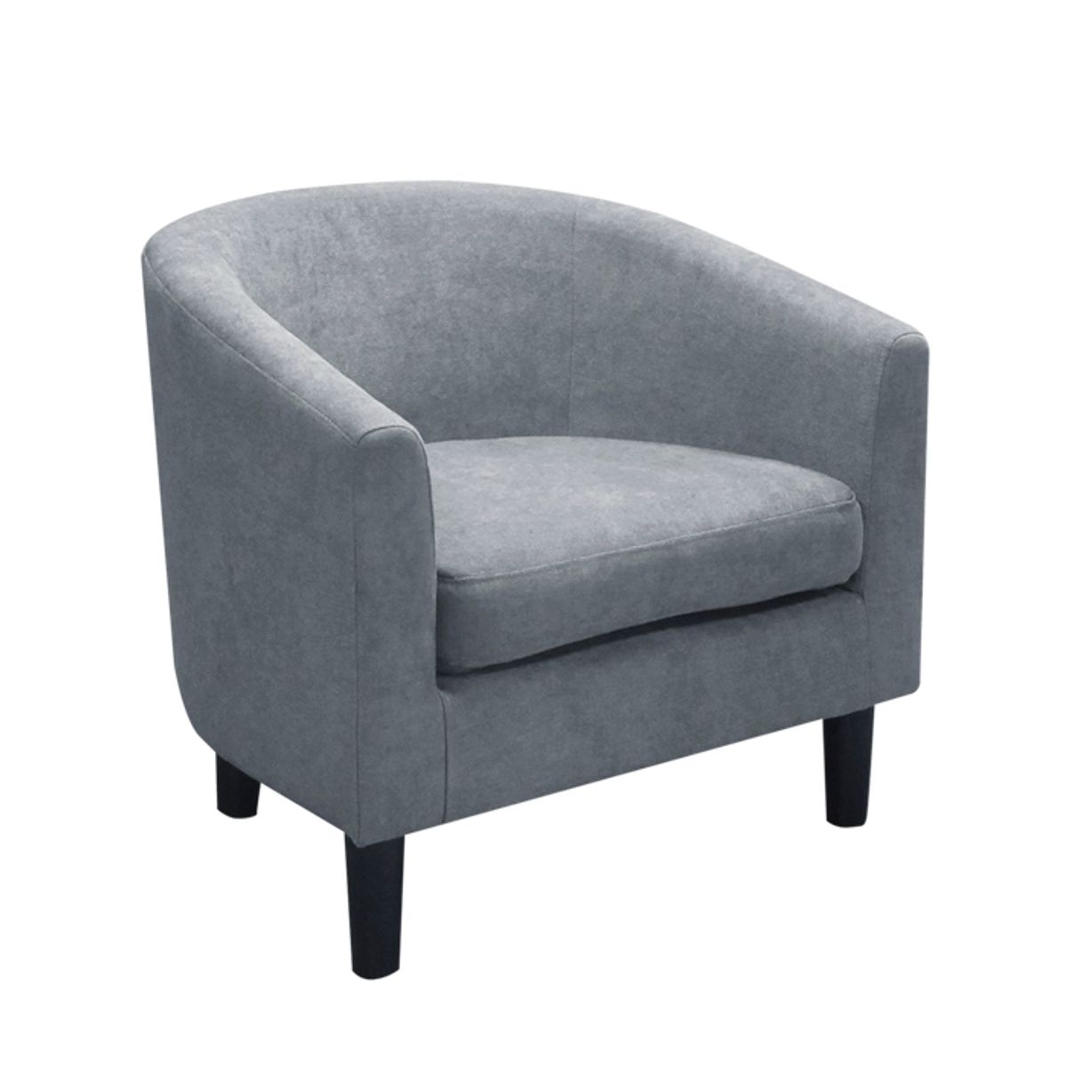 MSA MUEBLES SANTA ANA - POLTRONA PALOMINO GRIS