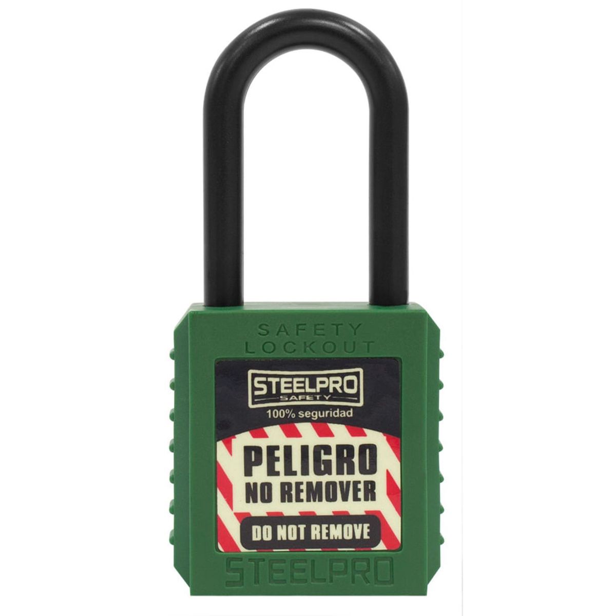 STEELPRO - Candado Steelpro Dieléctrico Verde