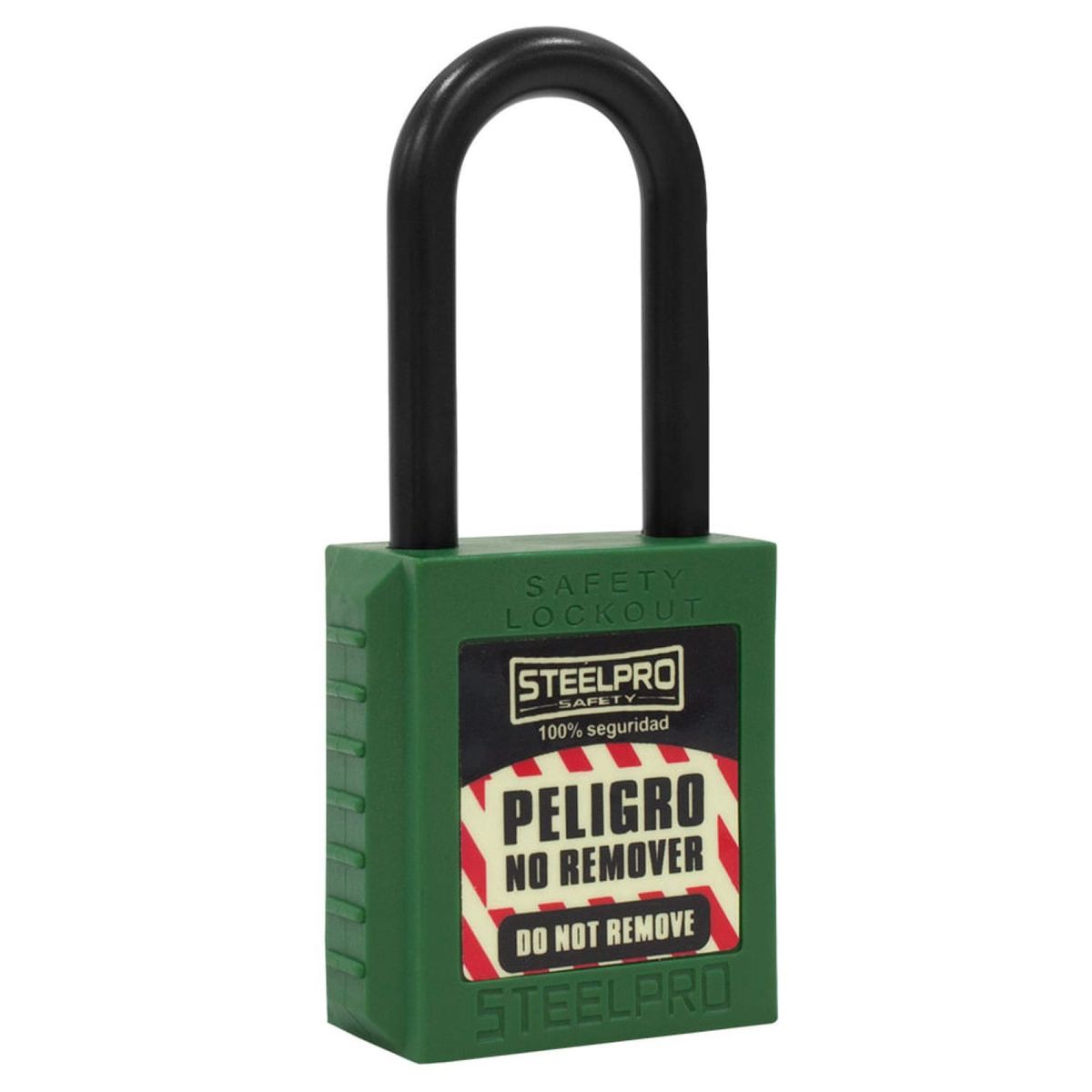 STEELPRO - Candado Steelpro Dieléctrico Verde
