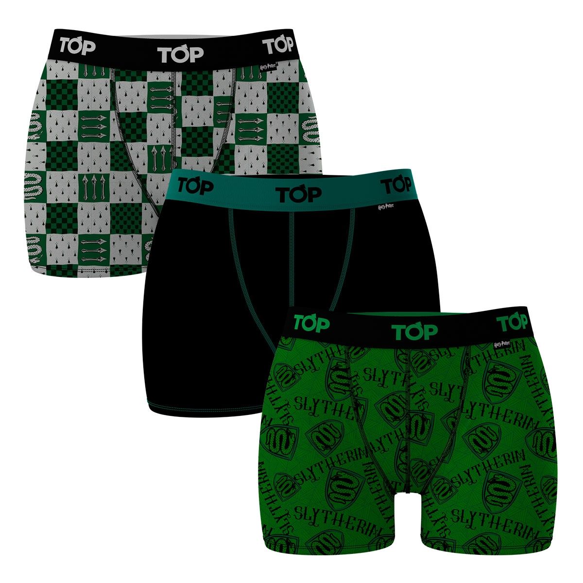 TOP - Bóxer Medio Mujer Modal Pack 3 Harry Potter C2 Top