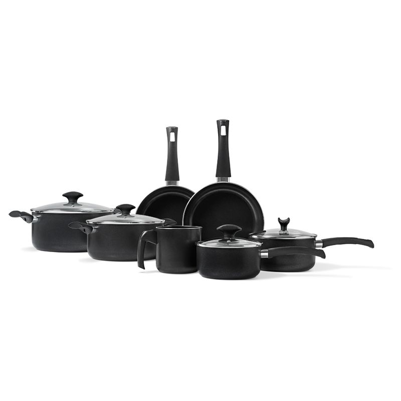 BRINOX - BATERIA DE COCINA 11 PZS NEGRO 7120/101