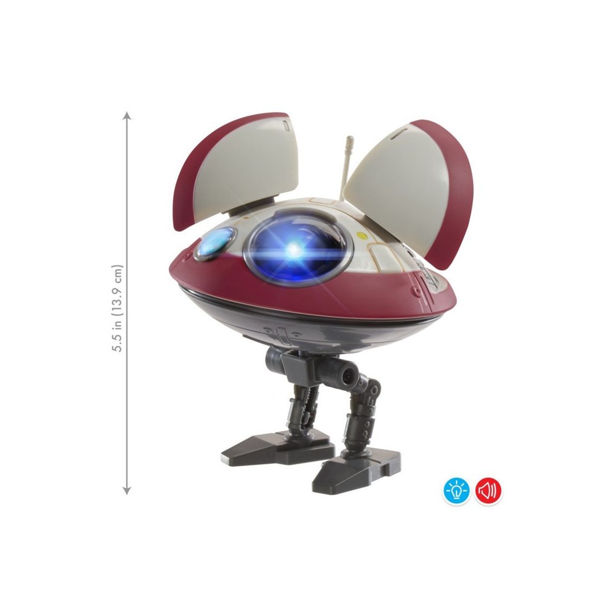 HASBRO - Star Wars L0-la59 Lola Obi Wan Kenobi Interactivo