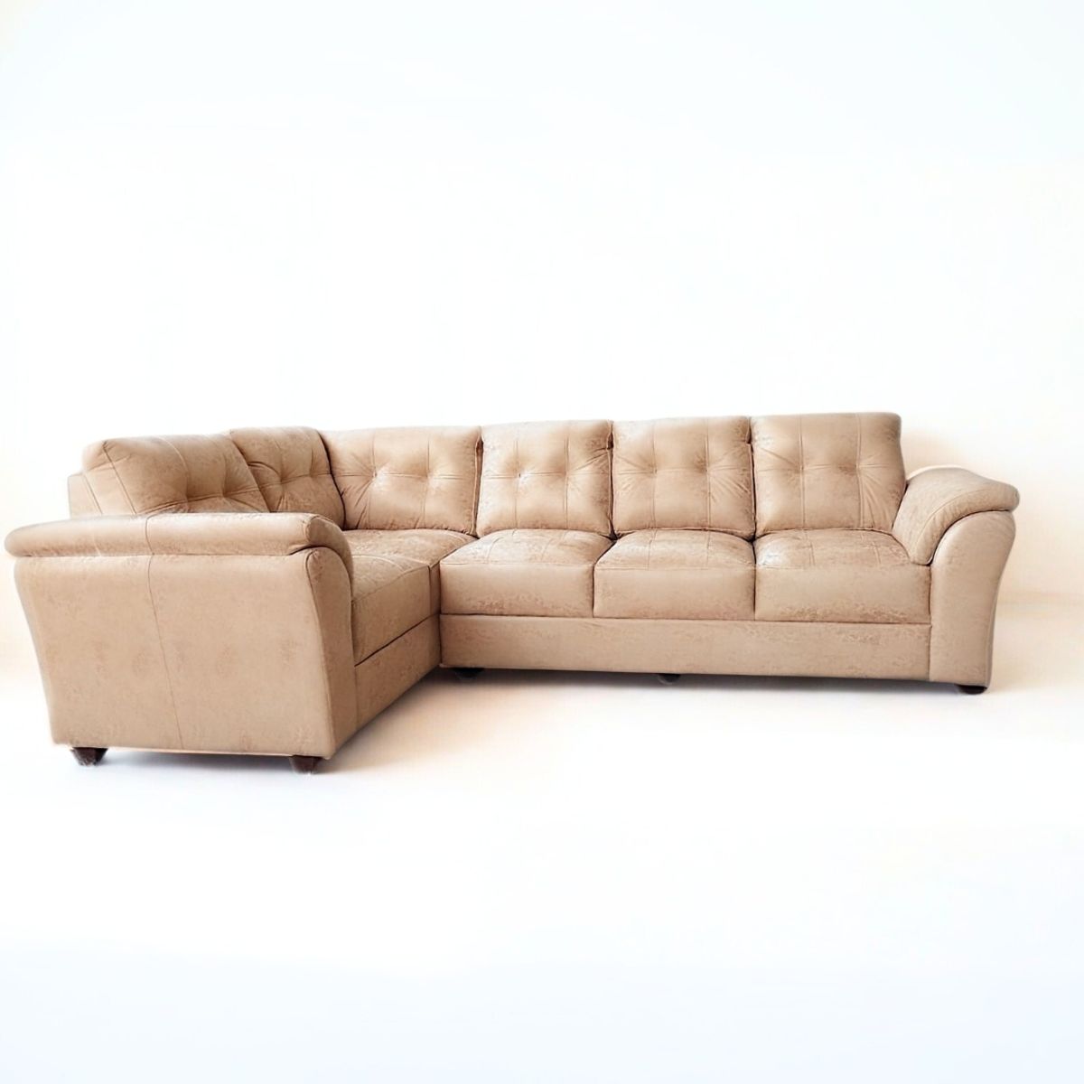 GENERICO - Seccional Palermo 5 Cuerpos PU Beige Marmolado