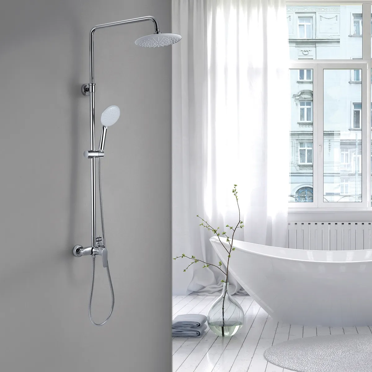 UNITEX - Columna de Ducha Sigel Cromo 15085