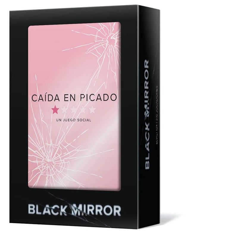 ASMODEE - Black Mirror Caída En Picado - Juego De Mesa - Español