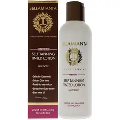 BELLAMIANTA - Loción autobronceadora con color - Mediana-Bellamianta-200ml.