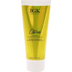 IGK - Mascarilla capilar de hidratación de 3 minutos sin conexión-IGK-198ml..-