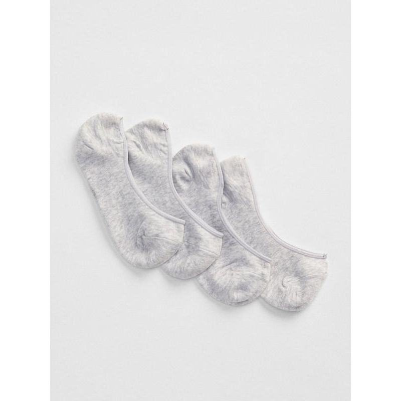 GAP - Calcetines No Show Pack 2 Gris GAP
