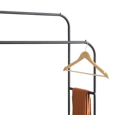 Imagen 2 del producto Perchero Organizador Estante De Ropa Multiuso De Metal - Negro