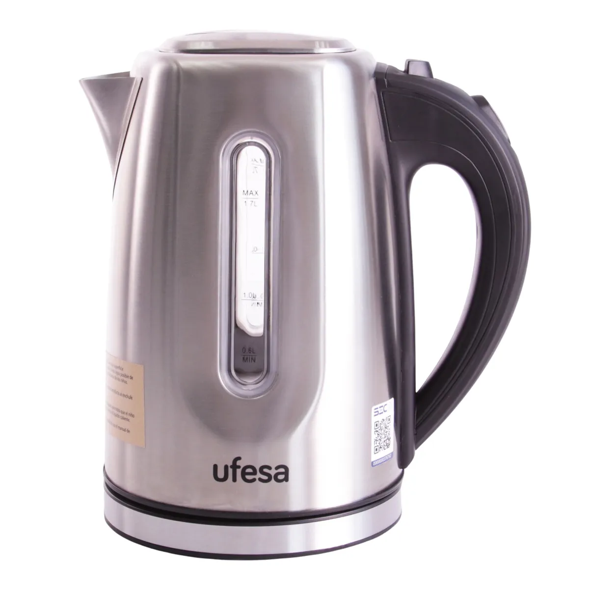 UFESA - Hervidor Ufesa HA7924 Inox 1,7 Lts - 2200 W