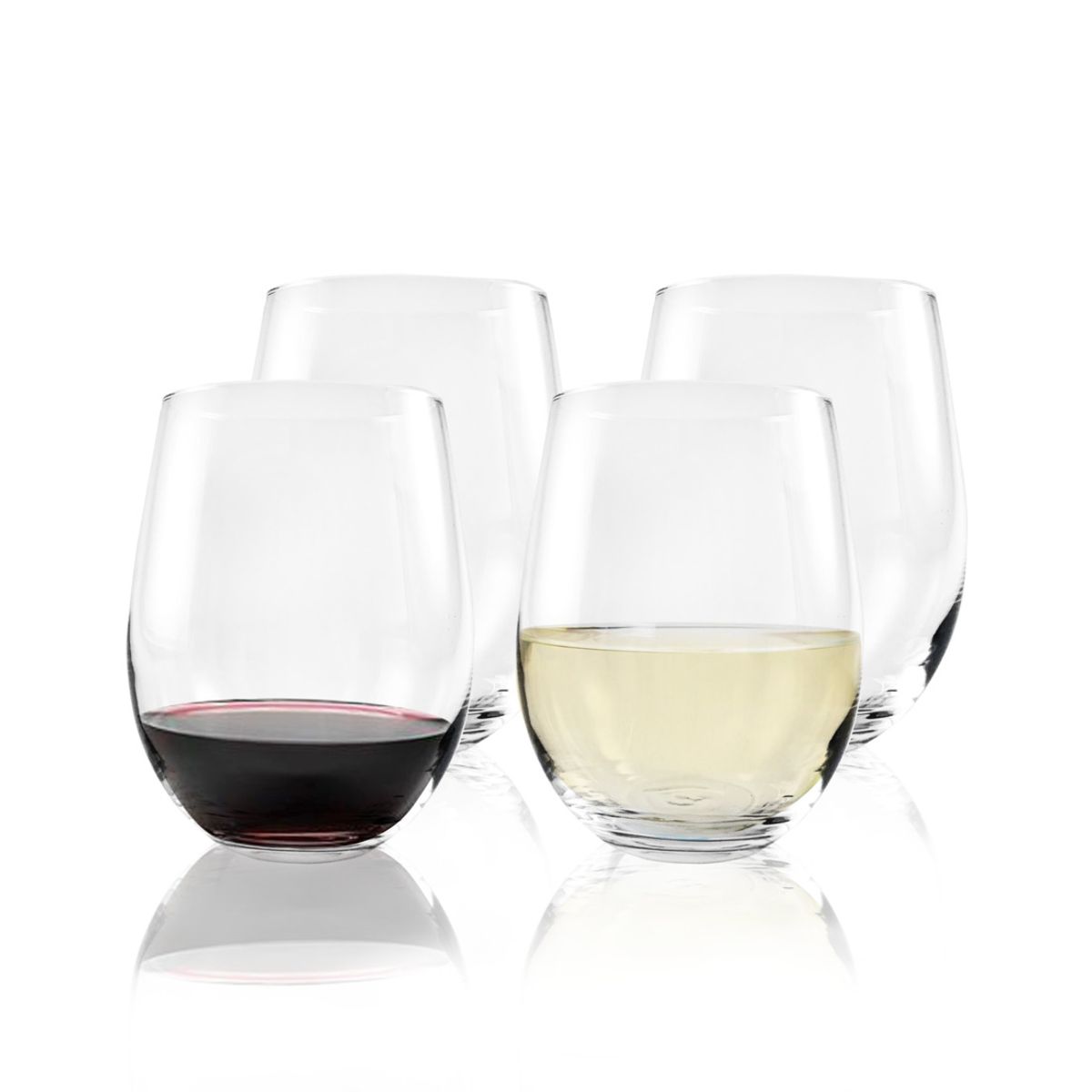 IMAHE - SET 4 VASOS VINO VIDRIO 540 ML IMAHE