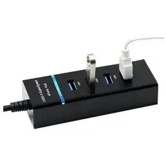 GENERICO - Hub Usb 3.0 De 4 Puertos En 1
