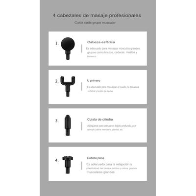 Imagen 2 del producto Pistola Masajeadora Fascial Gun