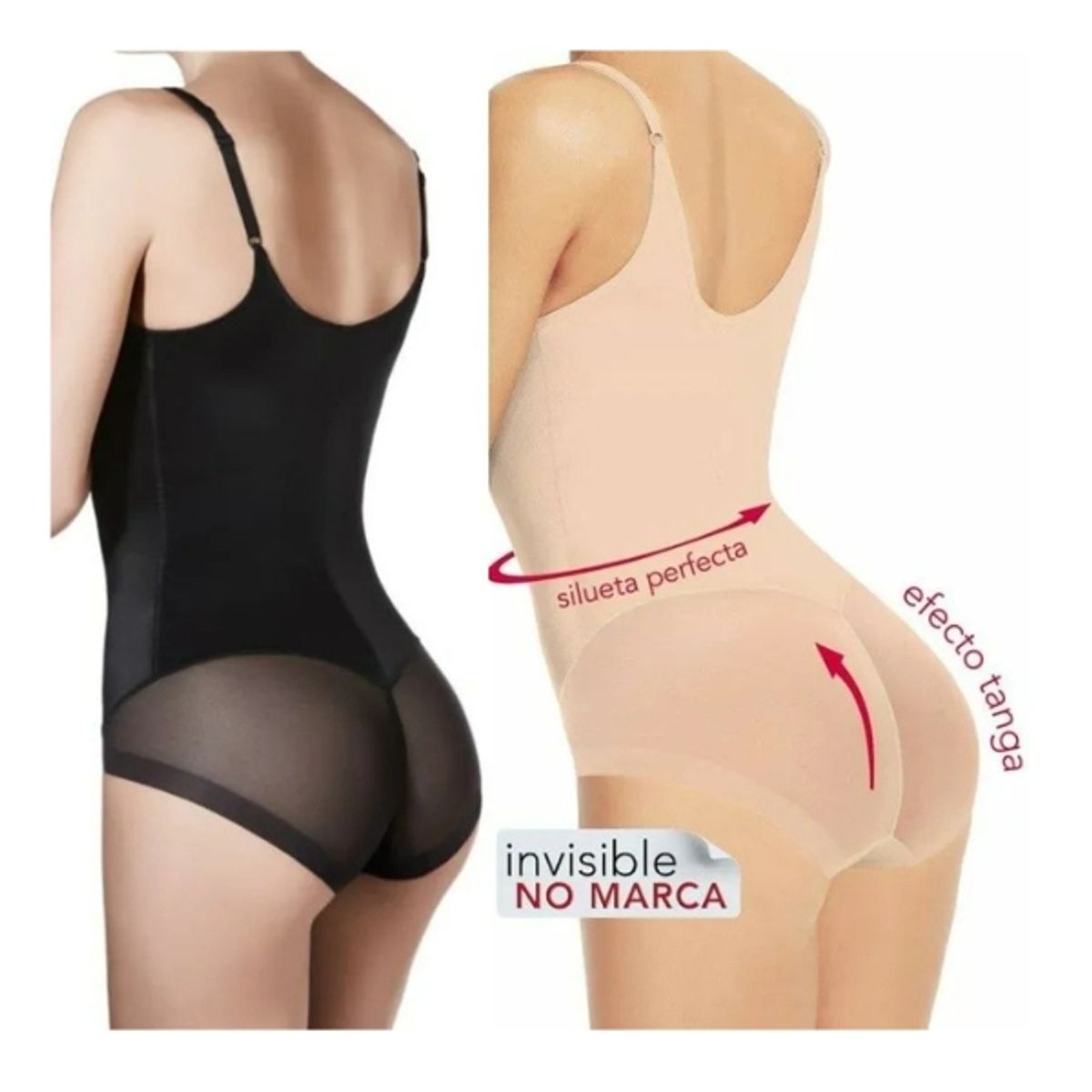LOOK SHOP - Body Mujer Ajustable Modelador Silueta Perfecta Y Push Up 795