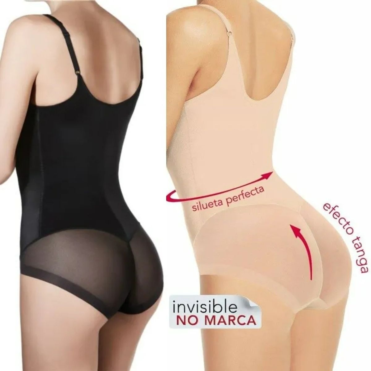 LOOK SHOP - Body Mujer Ajustable Modelador Silueta Perfecta Y Push Up 795